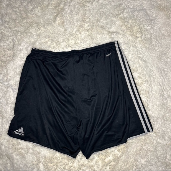 Adidas shorts size XL black with the 3 stripes 3 total pairs exactly the same - Picture 5 of 5